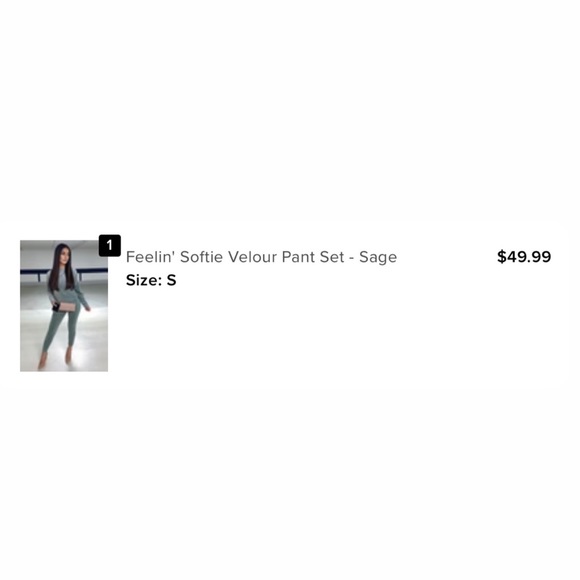 SAGE LEGGINGS SET. - Picture 5 of 5